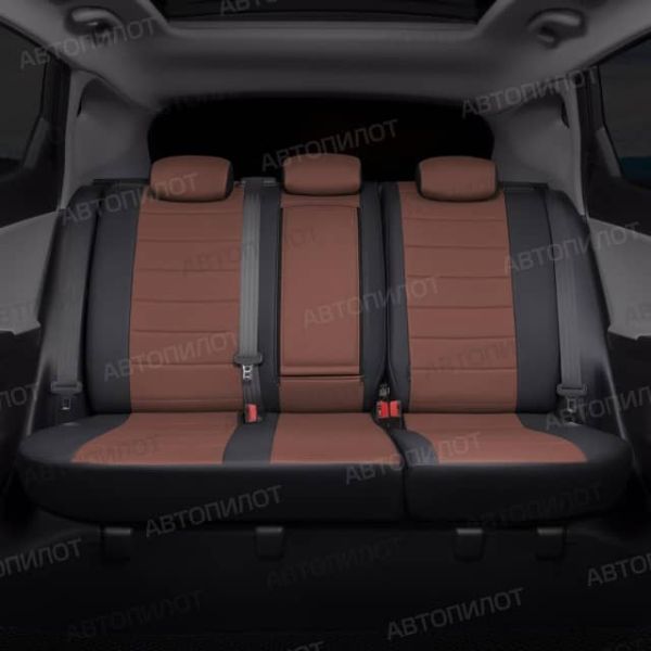 Чехлы Автопилот Экокожа на Лада Ларгус FL 7 мест с 2021+ Чехлы Автопилот Экокожа на Лада Ларгус FL 7 мест с 2021+
