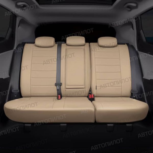 Чехлы Автопилот Экокожа на Лада Ларгус FL 7 мест с 2021+ Чехлы Автопилот Экокожа на Лада Ларгус FL 7 мест с 2021+