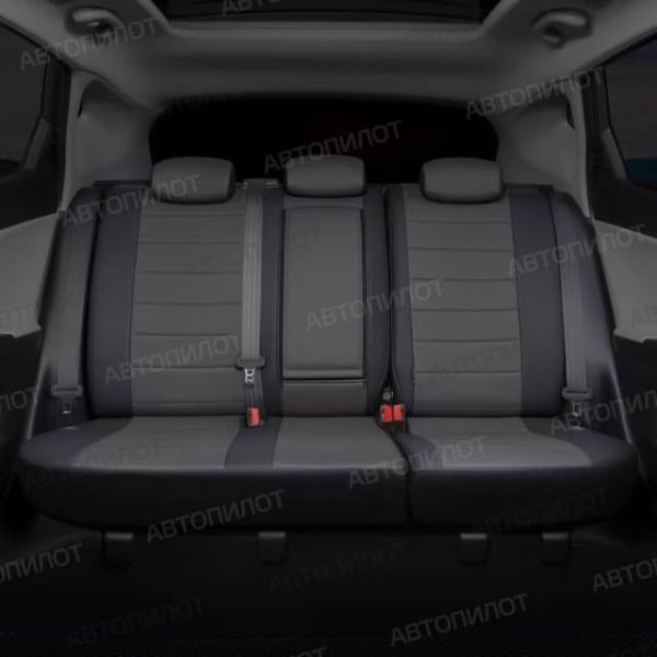 Чехлы Автопилот Экокожа на Лада Ларгус FL 7 мест с 2021+ Чехлы Автопилот Экокожа на Лада Ларгус FL 7 мест с 2021+