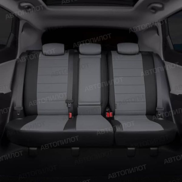 Чехлы Автопилот Экокожа на Лада Ларгус FL 7 мест с 2021+ Чехлы Автопилот Экокожа на Лада Ларгус FL 7 мест с 2021+