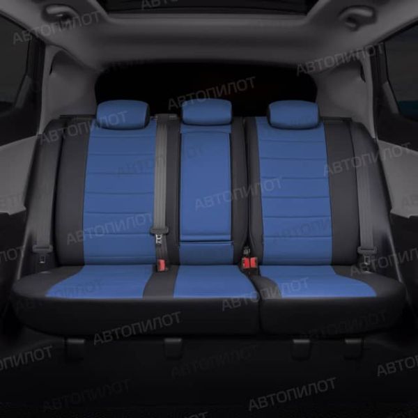 Чехлы Автопилот Экокожа на Лада Ларгус FL 7 мест с 2021+ Чехлы Автопилот Экокожа на Лада Ларгус FL 7 мест с 2021+