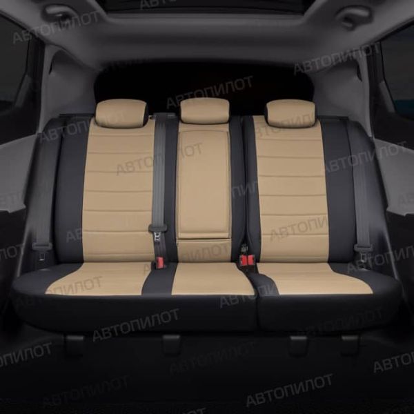 Чехлы Автопилот Экокожа на Лада Ларгус FL 7 мест с 2021+ Чехлы Автопилот Экокожа на Лада Ларгус FL 7 мест с 2021+