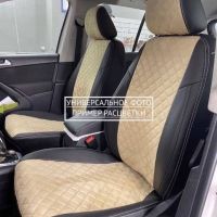 Чехлы Автопилот Алькантара Ромб на Лада Ларгус FL 7 мест с 2021+ Чехлы Автопилот Алькантара Ромб на Лада Ларгус FL 7 мест с 2021+